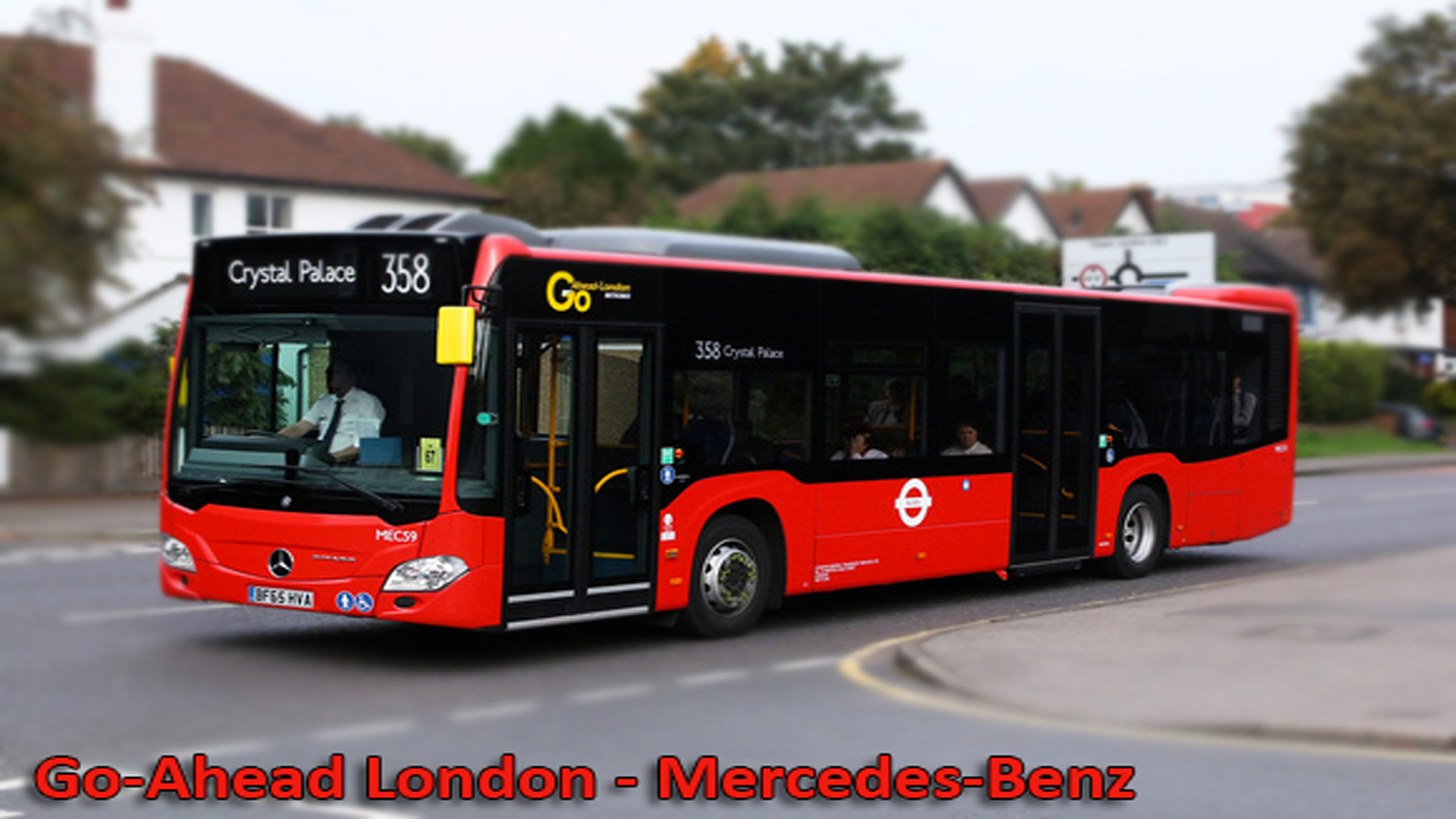 Go Ahead London Mercedes Benz Citaro 2017 GTA5 Mods